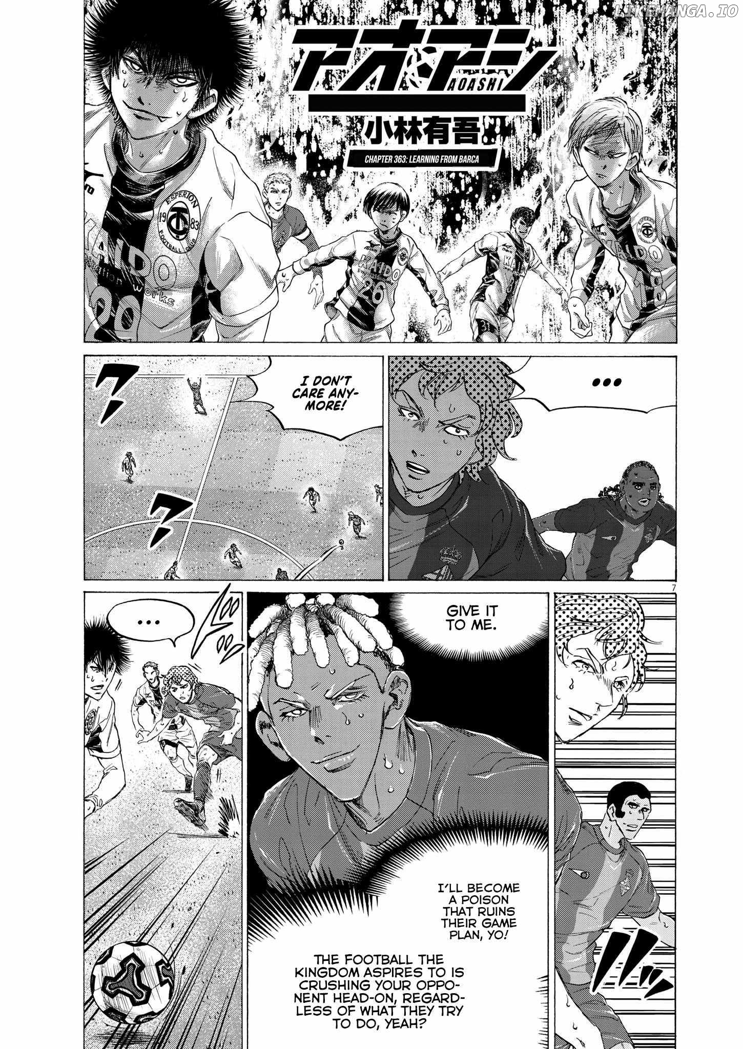 Ao Ashi, Chapter 363 image 08